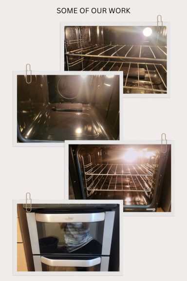 Oven Cleaning Before and After Results